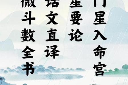 紫薇斗数的巨门