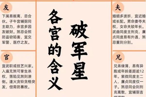 紫薇斗数兄弟破军