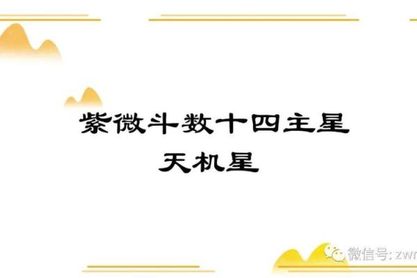 紫微斗数之交友宫与诸星，天机星在交友宫是什么意思？