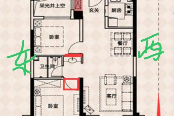 南方客厅朝北房子好吗风水