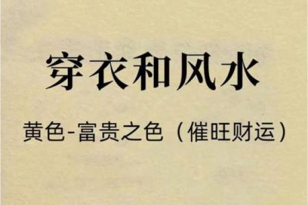 衣服 颜色 风水