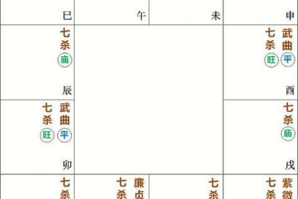 紫薇斗数七杀星