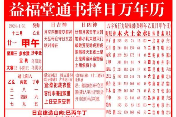 2001年万年历八字算命