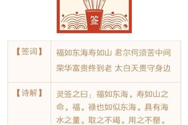 东岳灵签解签大全详解