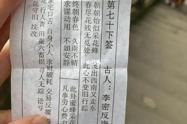 观音灵签都有什么