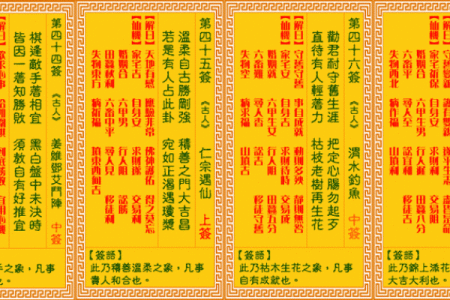 观音灵签42签看姻缘 观音签42签求姻缘何时出现？