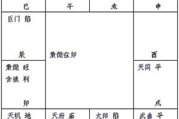 如何定紫薇星天府星