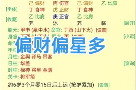 八字偏神