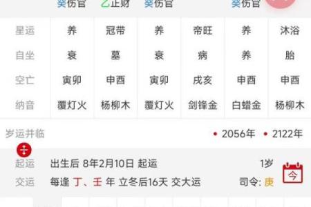 八字测算免费