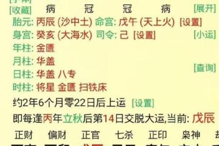 将军的八字