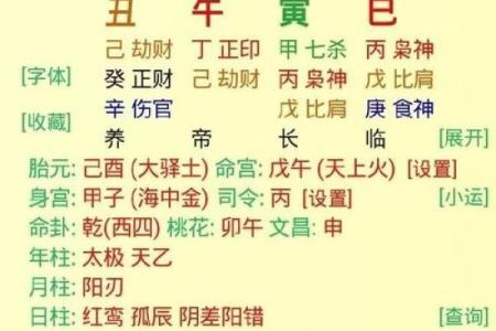 名字五行八字测试免费