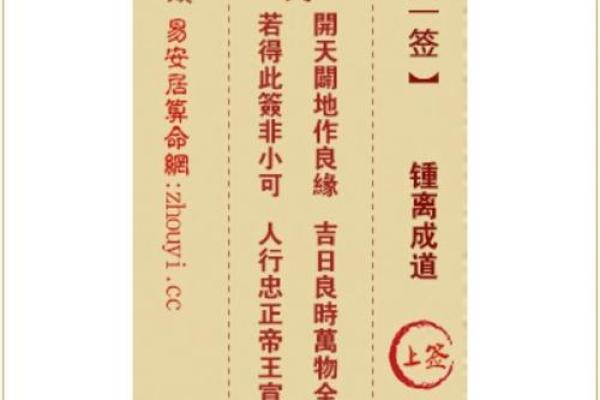 观音灵签签王解释