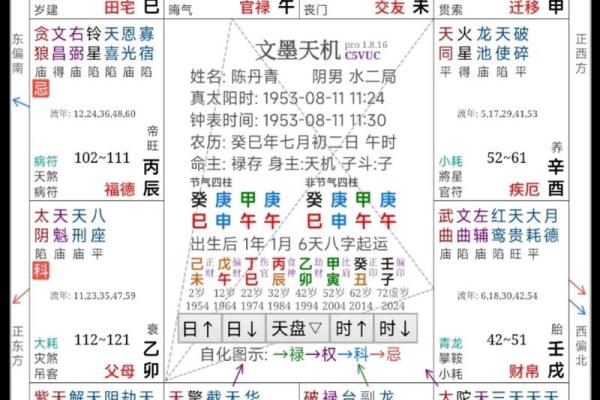 紫薇斗数流分盘