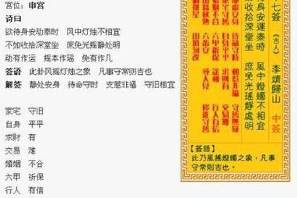 观音灵签21姻缘 观音灵签姻缘签是哪些？