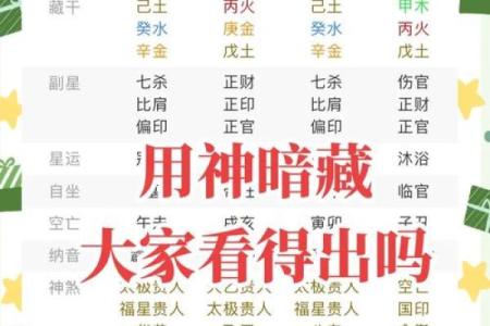 不老的八字