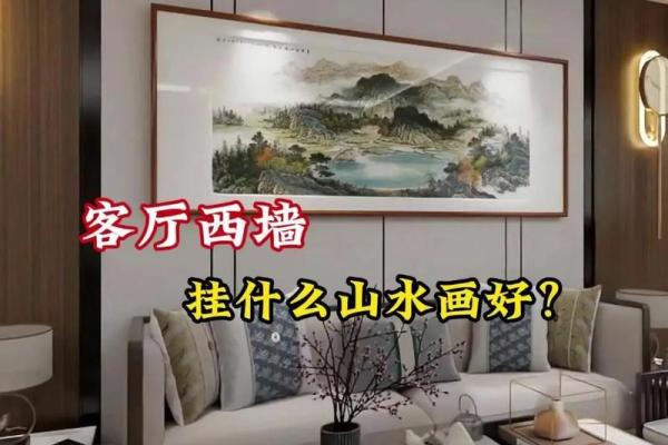 客厅中的山水画应当避免这些风水禁忌