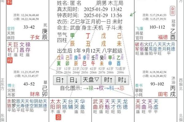 紫微斗数与八字