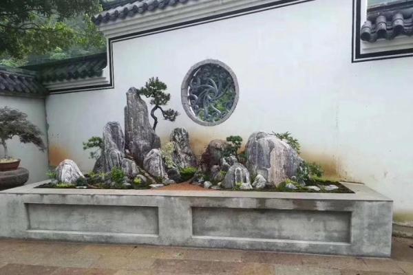风水假山的摆放