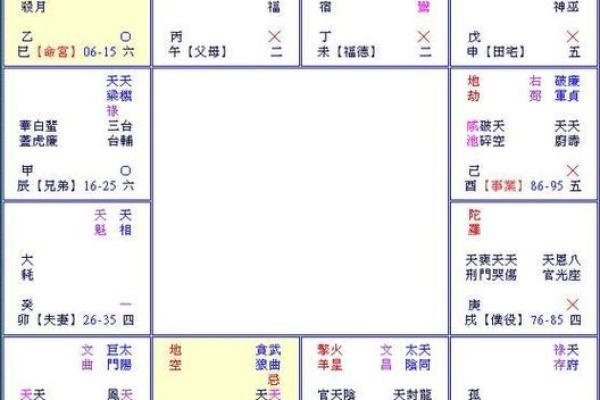 紫薇斗数测桃花
