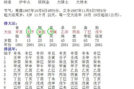 易经八字排盘算命详解