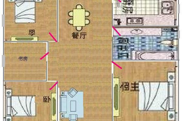 更佳农村房子布局风水图解