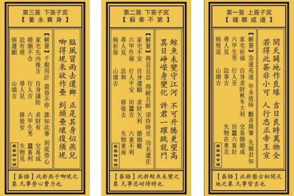 观音灵签9签解签
