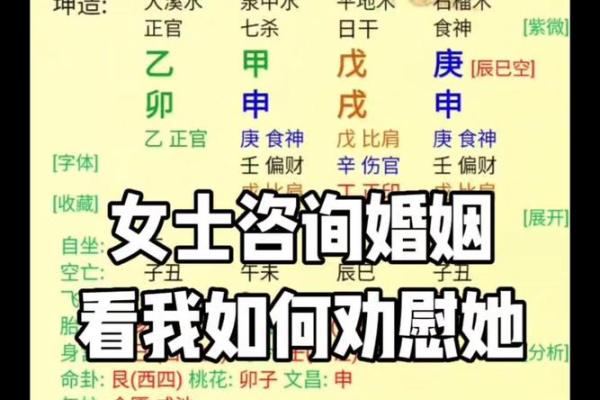 女命的八字分享姻缘