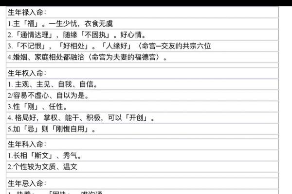 紫薇斗数科权禄三会