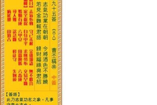 菩萨灵签三十一签解签