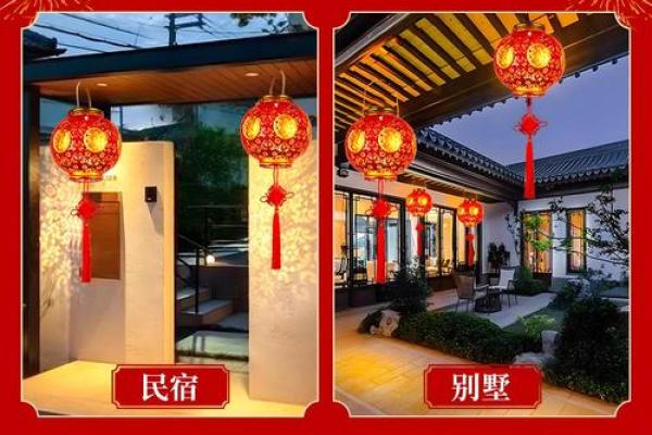 横财风水：红灯笼能招来好生意