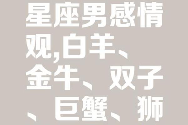 盘点12星男的双标排行恋爱谨慎