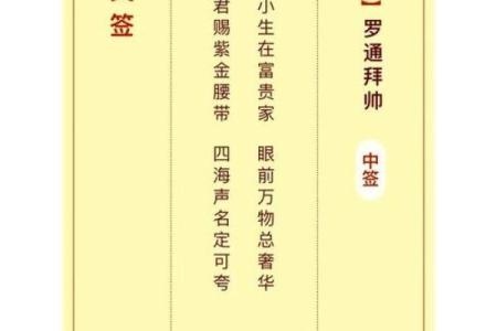 观音灵签13签起名