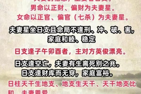 婚姻宫八字