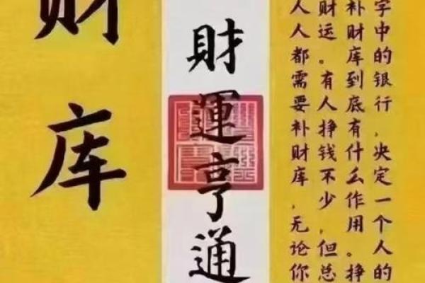 通过八字命理开财库，获得丰厚财富不是做梦