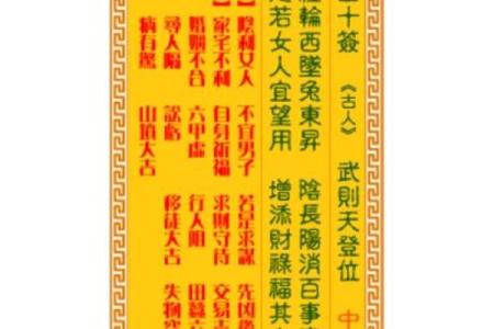 观音抽签第22签求婚姻