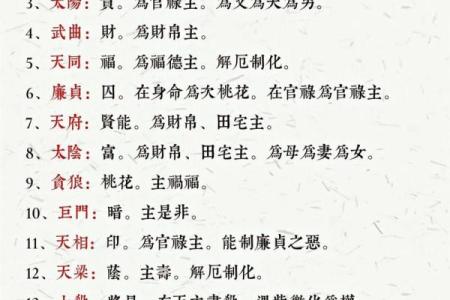 紫薇斗数命理八字占卜