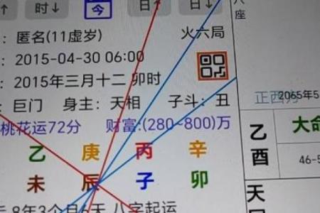 紫薇斗数博士入财帛
