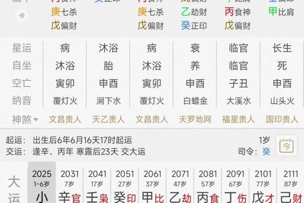 八字反推排盘