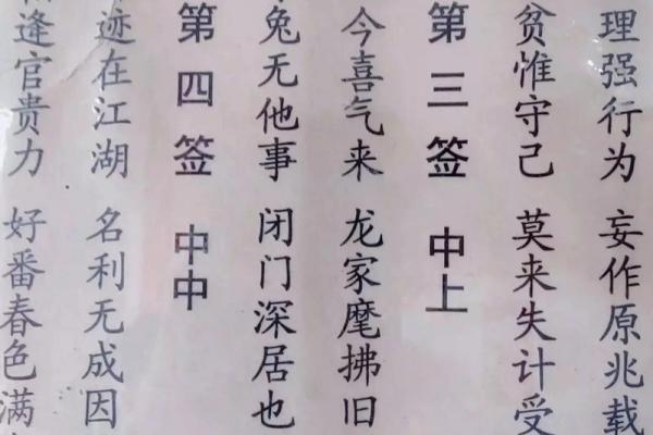 观音灵签藏签解签详解