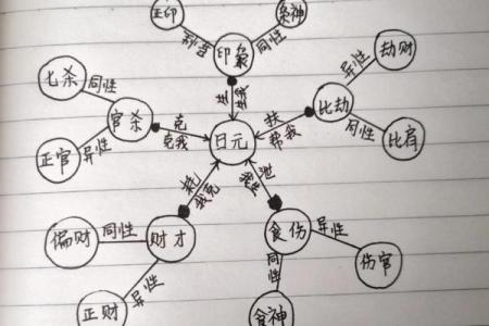 八字中的十神
