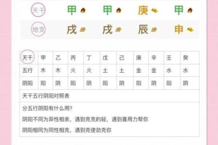 生辰八字属性