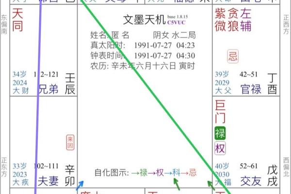 紫薇斗数看远行