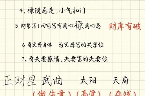 紫薇斗数大财星