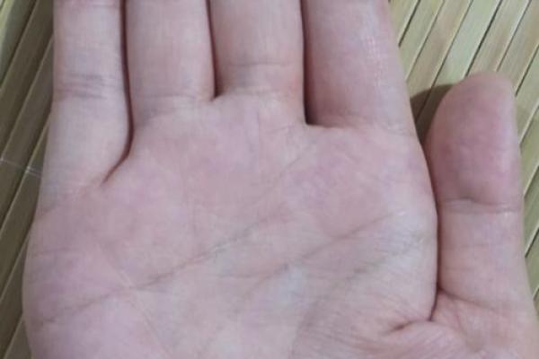 梦到男童给自己看手纹算命