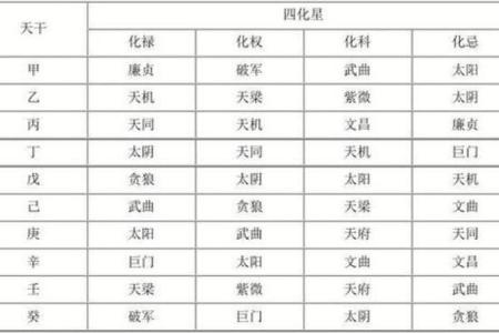 紫微斗数四化飞星在线排盘 紫薇斗数四化飞星？