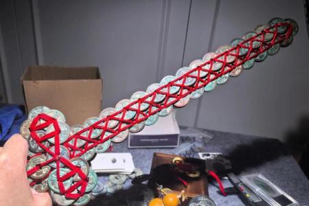 铜钱剑的风水作用 古铜钱剑的摆放