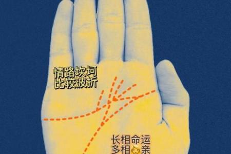 手相算命,女人手相成功线图解