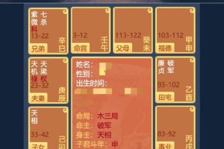 紫微星灵签