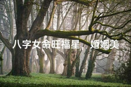 八字有福星