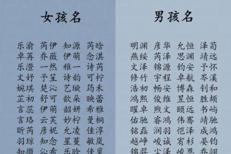 取名字大全生辰八字